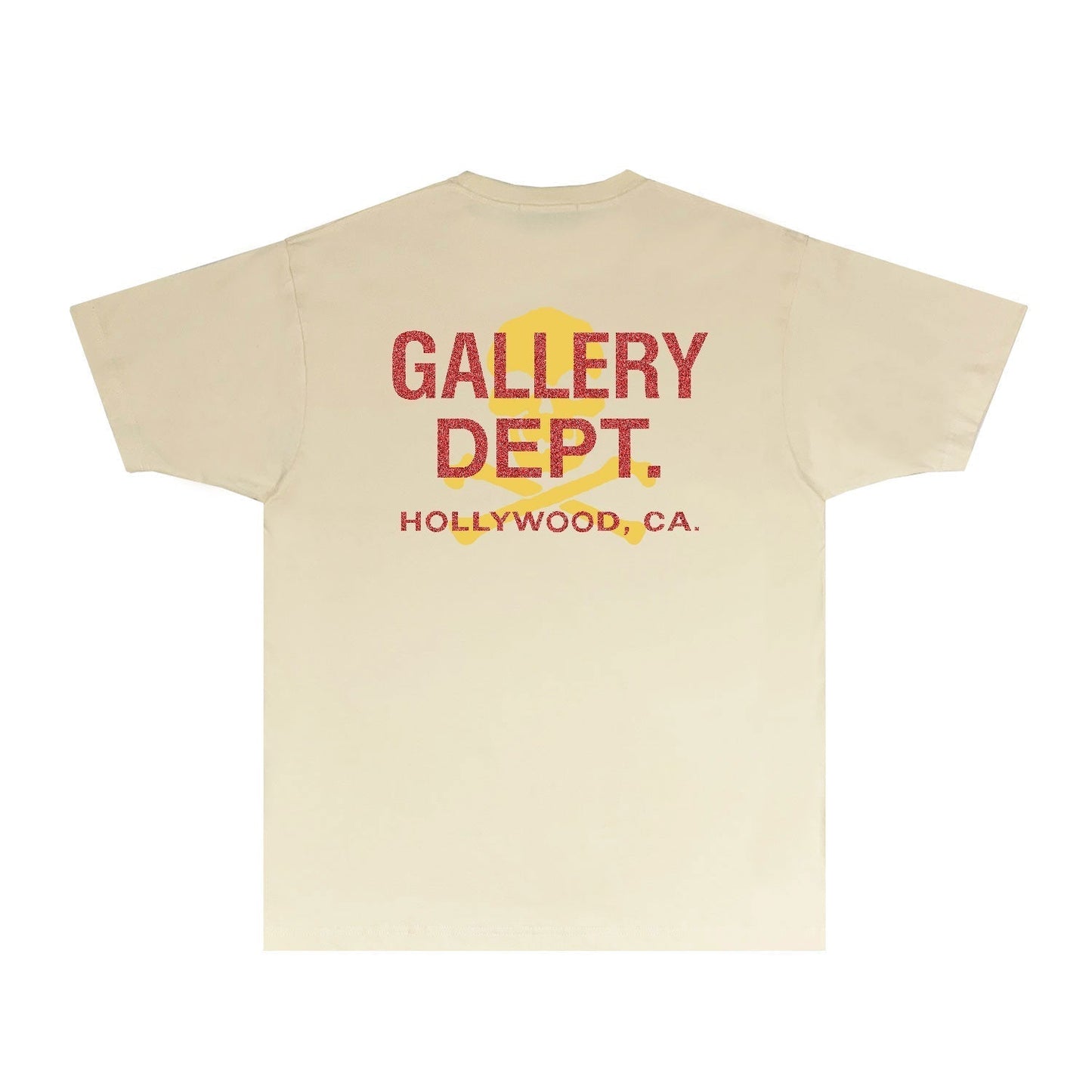 Gallery Dept T Shirt Retro Printed Loose Short-Sleeved Shirt