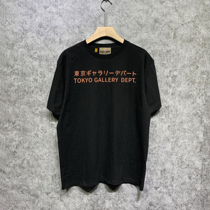 Gallery Dept T Shirt Retro Printed Loose Short-Sleeved Shirt