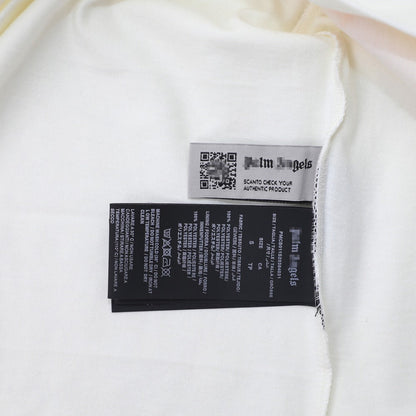 Palm Angels T-shirt Vintage Statue Stream Lacquer Foam Letter Short Sleeve T-shirt