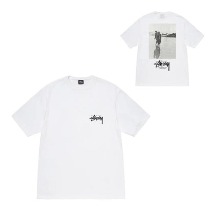 Stussy T-Shirts Casual Versatile Loose T-Shirts Couple