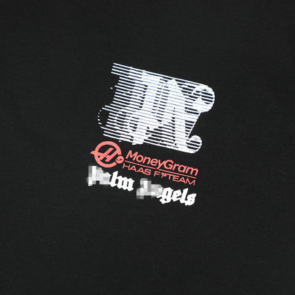 Palm Angels T-shirt singing joint alphabet short-sleeved T-shirt