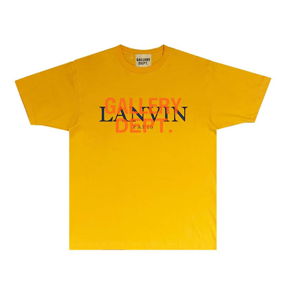 Gallery Dept T Shirts European And American Tee Shirt Short Sleeve T-Shirt Blouse
