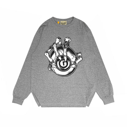 Gallery Dept Long Sleeved Shirt Fashion Brand Long Sleeve Long-Sleeved T-shirt Blouse