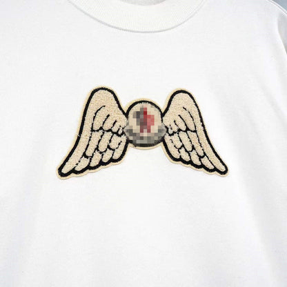 Palm Angle Sweatshirt Palm Angels Embroidered Crew Neck Long-Sleeved Sweater for Men and Women