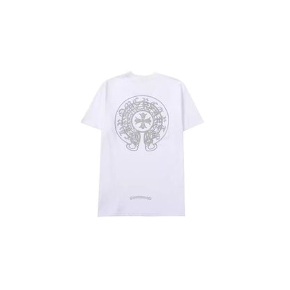 Chrome Heart T Shirts Crowe Fashion ins Ghost 3D Printing Pure T-Shirt Summer