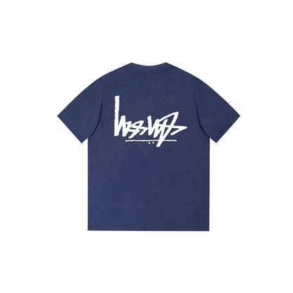 Stussy T-Shirts Loose Casual T-Shirts Same for Men and Women