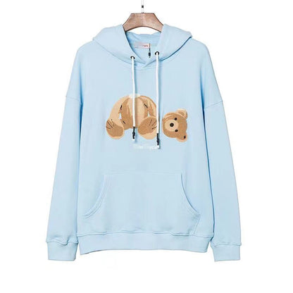 Palm Angle Sweatshirt Palm Angels Embroidered Hoodie Male and Female Couple BF Loose