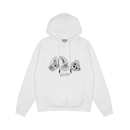 Palm Angle Sweatshirt Palm Angels Embroidered Hoodie Male and Female Couple BF Loose