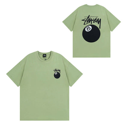 Stussy T-Shirts Casual Versatile Loose T-Shirts Couple