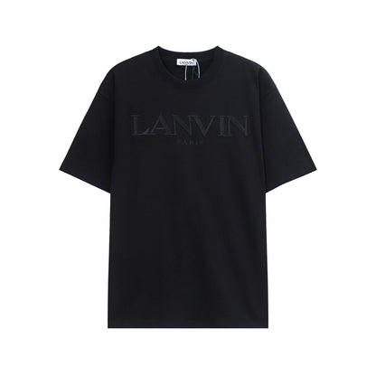 Gallery Dept T-Shirt Joint Letter Logo Embroidery Short Sleeve T-Shirt