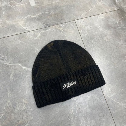 Chrome Heart Beanie Frayed Knitted Hat Korean Version Simple Warm Ear Protector Wool Hat