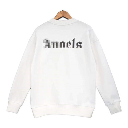 Palm Angle Sweatshirt Palm Angels Embroidered Crew Neck Long-Sleeved Sweater for Men and Women
