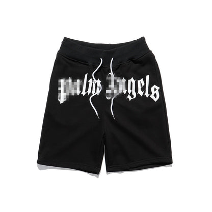 Palm Angels Shorts Hip Hop Trend Loose Printed Sports and Leisure