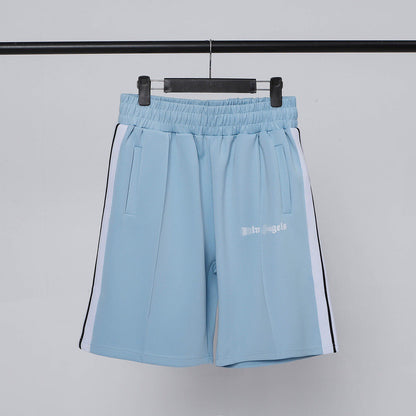 Palm Angle Shorts Palm Angels Couple Sports Casual Shorts Men's and Women's Straight Shorts