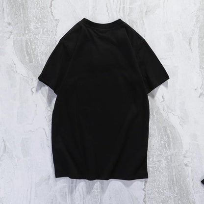 Bathing Ape T-Shirt Round Neck Summer Casual Cartoon Short Sleeve Pullover Anime T-shirt