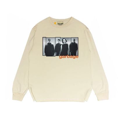 Gallery Dept Long Sleeved Shirt Fashion Brand Long Sleeve Long-Sleeved T-shirt Blouse