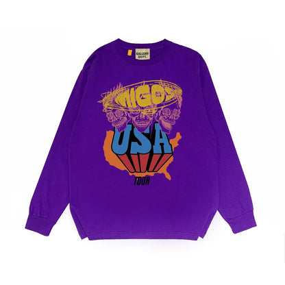 Gallery Dept Long Sleeve Shirt Long Sleeve Long-Sleeved T-shirt Blouse