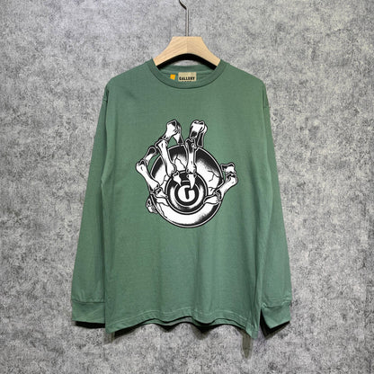 Gallery Dept Long Sleeved Shirt Fashion Brand Long Sleeve Long-Sleeved T-shirt Blouse