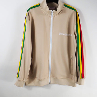 Palm Angle Sweatshirt Palm Angels Striped Sports Casual Men and Women