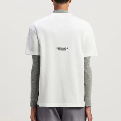 Palm Angels T-shirt Angel Alphabet Slogan Short Palm Sleeve T-shirt